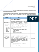 Cot. AV 111 Propuesta Embarcaciones de Lujo