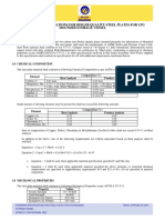 Technical Specifications For Boiler Quality Steel Plates For LPG