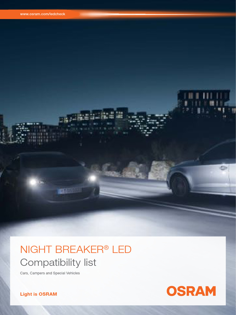 Osram Led Fahrzeugliste Pdf