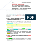 Respuestas de Asesoría Sobre El Verbo, Formas No Verbales Del Verbo y Verbo Subordinado