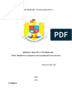 Planificarea Și Organizarea Unei Repetiții Pentru Un Contraatac Proiect