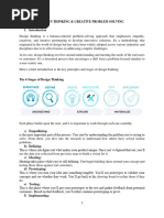 DESIGN THINKING & CREATIVE PROBLEM SOLVING (1) Compressed