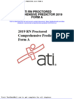 Ati RN Proctored Comprehensive Predictor 2019 Form A