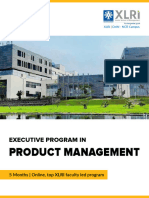 Executive Program in PM - 5 Months - XLRI - November 2023