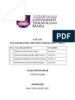 Ctu152 Falsafah Etika Menurut Peradaban China New 2.0 KJNKNK