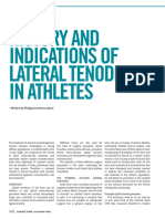 History and Indications of Lateral Tenodesis in Athletes