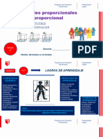 Magnitudes Proporcionales Reparto Proporcional: Docente