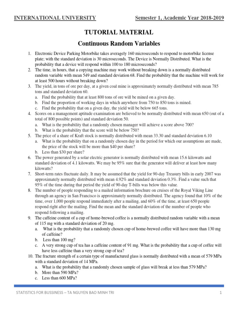 Chap 7 Exercises Download Free Pdf Normal Distribution Standard