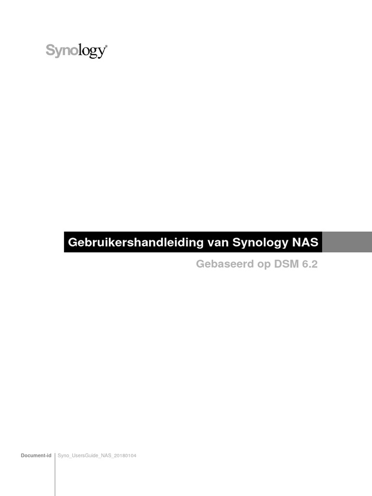 Syno usersguide naserver nld pdf