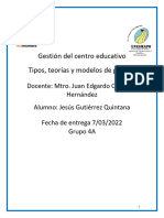 4A - Tipos, Teorías y Modelos de Gestión - Gutierrez Quintana Jesus