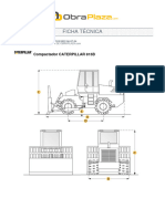 Ficha Técnica: Compactador CATERPILLAR 815B