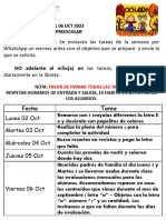 TAREAS SEGUNDO - 02 Al 06 de Octubre