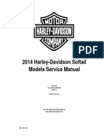 2014 HD Softail Service Manual 99482-14 - Preview