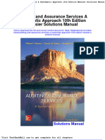 Auditing and Assurance Services A Systematic Approach 10th Edition Messier Solutions Manual