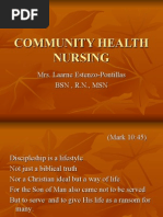 Download COMMUNITY HEALTH NURSING REVIEW Edited by api-3764215 SN6877711 doc pdf