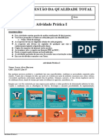 Gestão Da Qualidade Total - Atividade Prática I