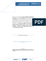 DA CUNHA, CPF Número 092.056.262-01, Inscrito (A) Sob o Número 231015159602, No Exame Nacional Do Ensino Médio - ENEM