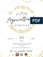 Agricultural: You Are Cordially Invited!
