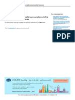 Estimating Household Water Consumption in The Bandung Metropolitan Area