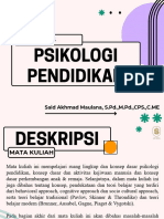 Rps Psikologi Pendidikan