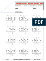 Numbers Upto 50 Revision-Worksheet