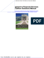 Bank Management Financial Services Rose 9th Edition Solutions Manual