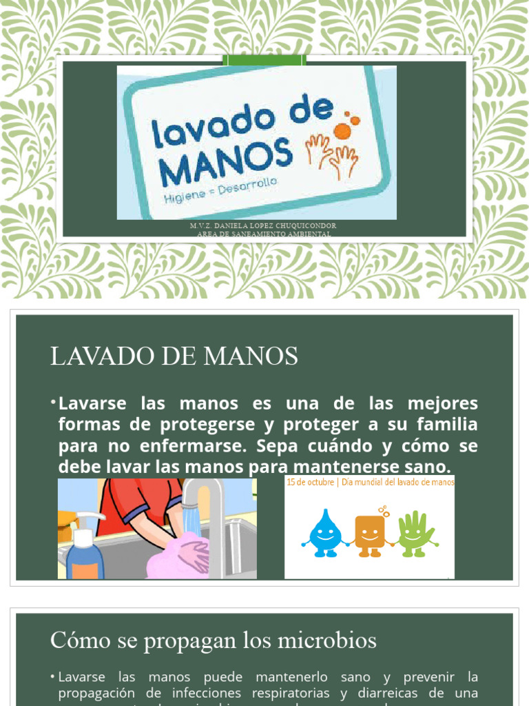 Lavado de Manos (Autoguardado) | PDF | Lavado de manos | Salud pública