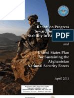 Progress Toward Security and Stability in Afghanistan - Apr 11