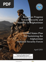 Progress Toward Security and Stability in Afghanistan - Apr 11