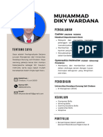 CV - Muhammad Diky Wardana