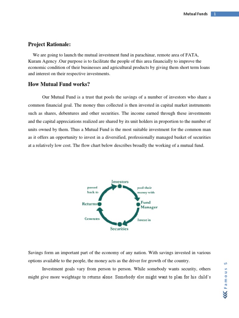 Project Rationale:: Mutual Funds | PDF