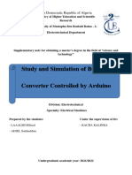 Simulation and Study of A DC-DC BOOST Converter Controlled by Arduino - LAALMI Miloud