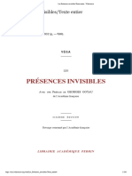 Les Présences Invisibles - Texte Entier - Wikisource