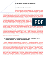 Perguntas de Exame Teóricas Direito Penal