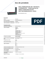 Medidor EasyLogic DM6x00H - METSEDM6000HCL10NC