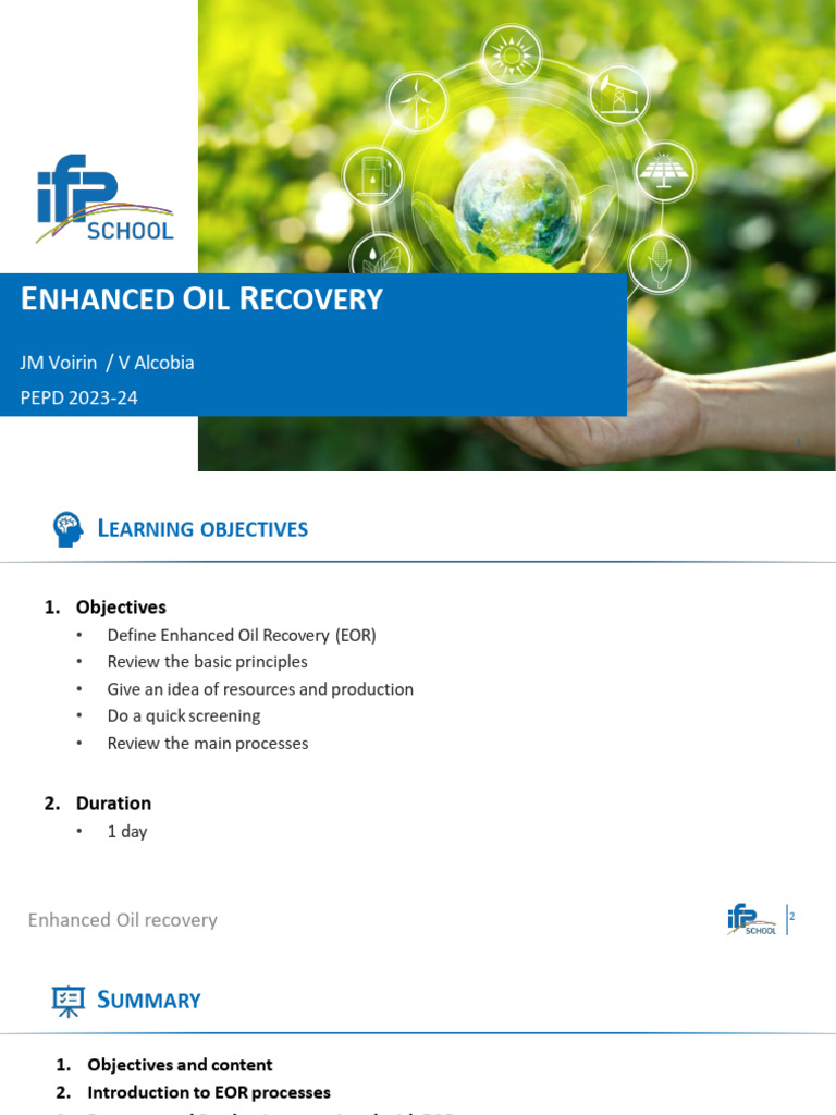Enhanced Oil Recovery Techniques Overview | PDF | Enhanced Oil Recovery ...