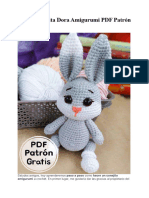 Linda Conejita Dora Amigurumi PDF Patron Gratis