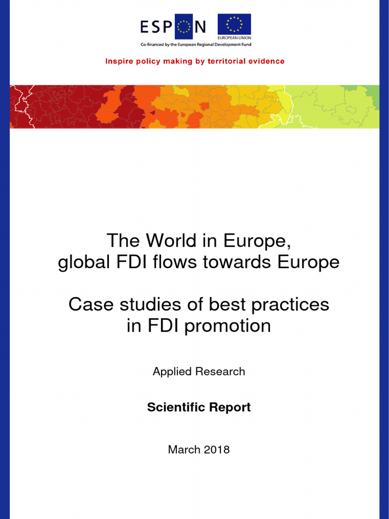 ESPON FDI - 07 - Scientific Report - Case Studies | PDF | Taxes ...