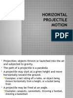 Horizontal Projectile Motion Physics