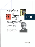 Escritos de Arte de Vanguardia 1900-1945, Gonzalez