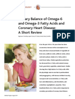 CR-Diteary Balance of Omega-6 &amp; 3 Fatty Acids
