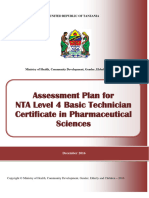 Nta Level 4 Assessment Plan 16.12.16