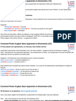 Comment Parler Anglais Sans Apprendre La Grammaire