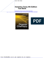 Organic Chemistry Carey 9th Edition Test Bank