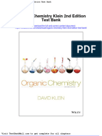 Organic Chemistry Klein 2nd Edition Test Bank