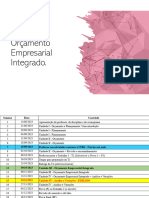 Orçamento Empresarial Integrado Atualizado