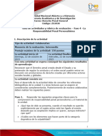 Guia de Actividades y Rúbrica de Evaluación - Unidad 3 - Fase 4 - La Responsabilidad Penal Personalisima