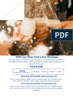 New Year's Eve Package