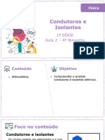 Aula 02 - Condutores e Isolantes