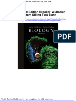 Biology 3rd Edition Brooker Widmaier Graham Stiling Test Bank